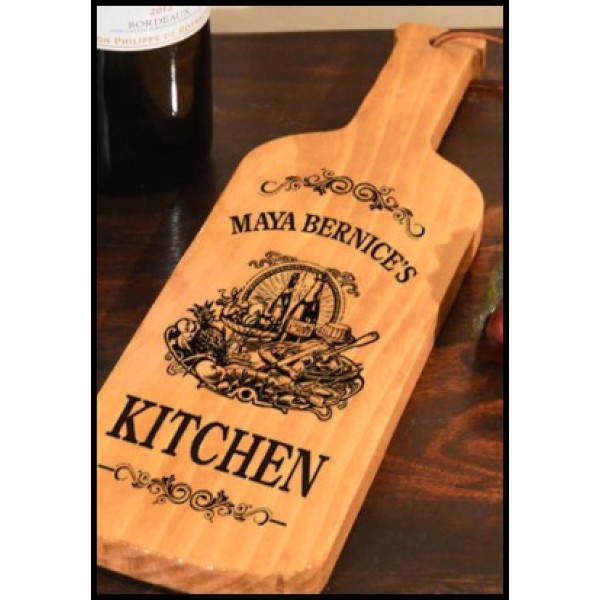 'Maya's Kitchen' Personalized Bottle Server 